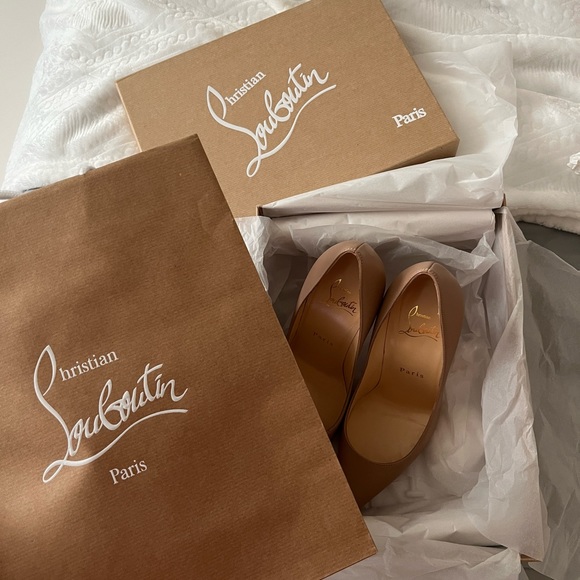 Christian Louboutin Kate 100mm Nappa size 34.5 - Picture 3 of 6